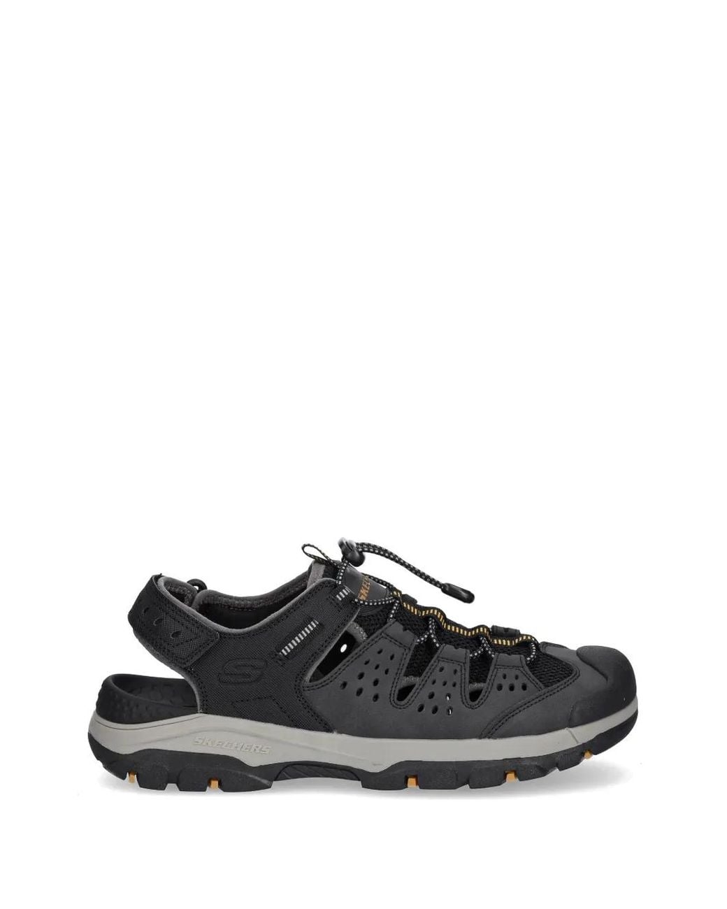 Skechers Black Sandales Tresmen for men