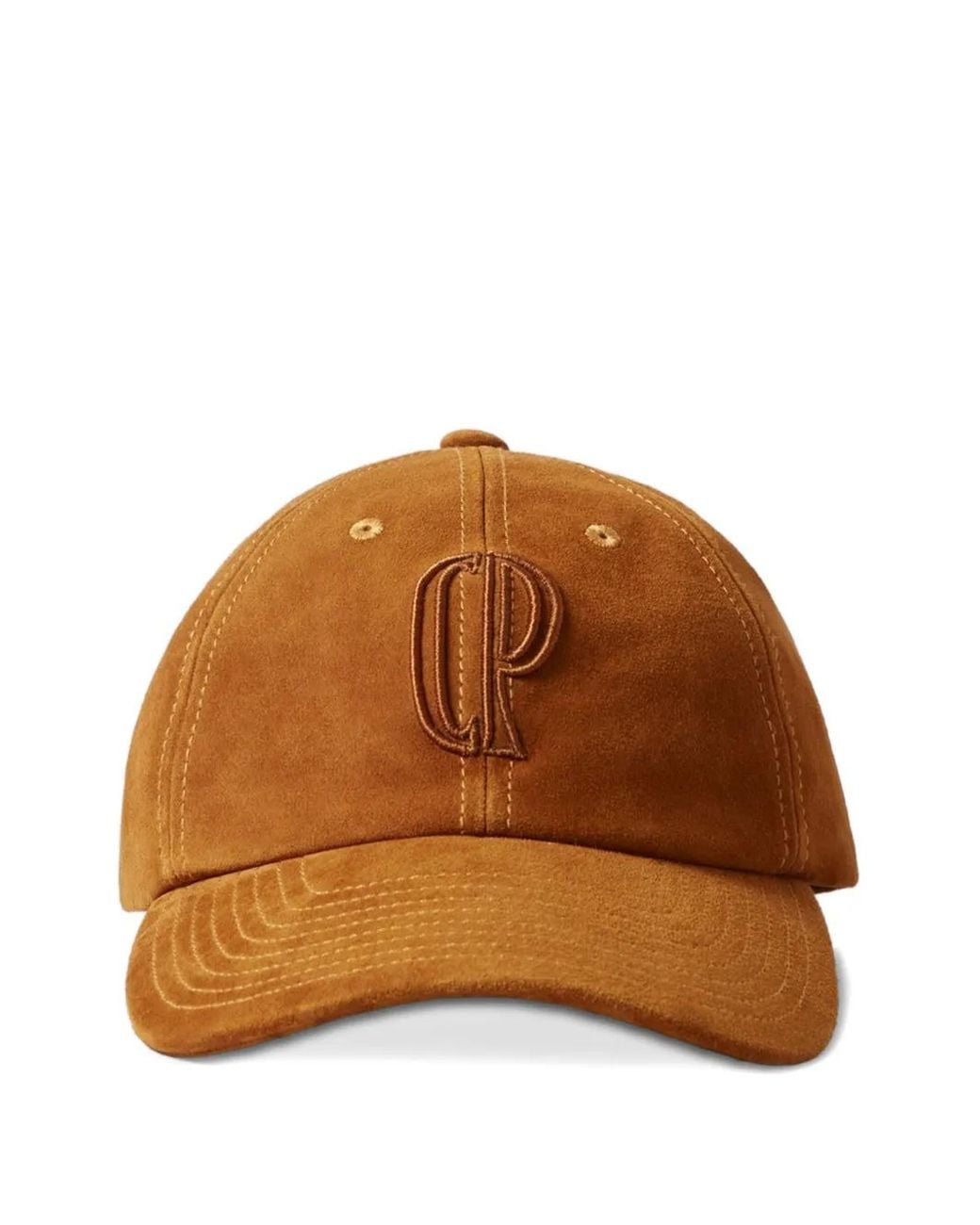 Claudie Pierlot Brown Cp Baseballkappe Mit Monogramm