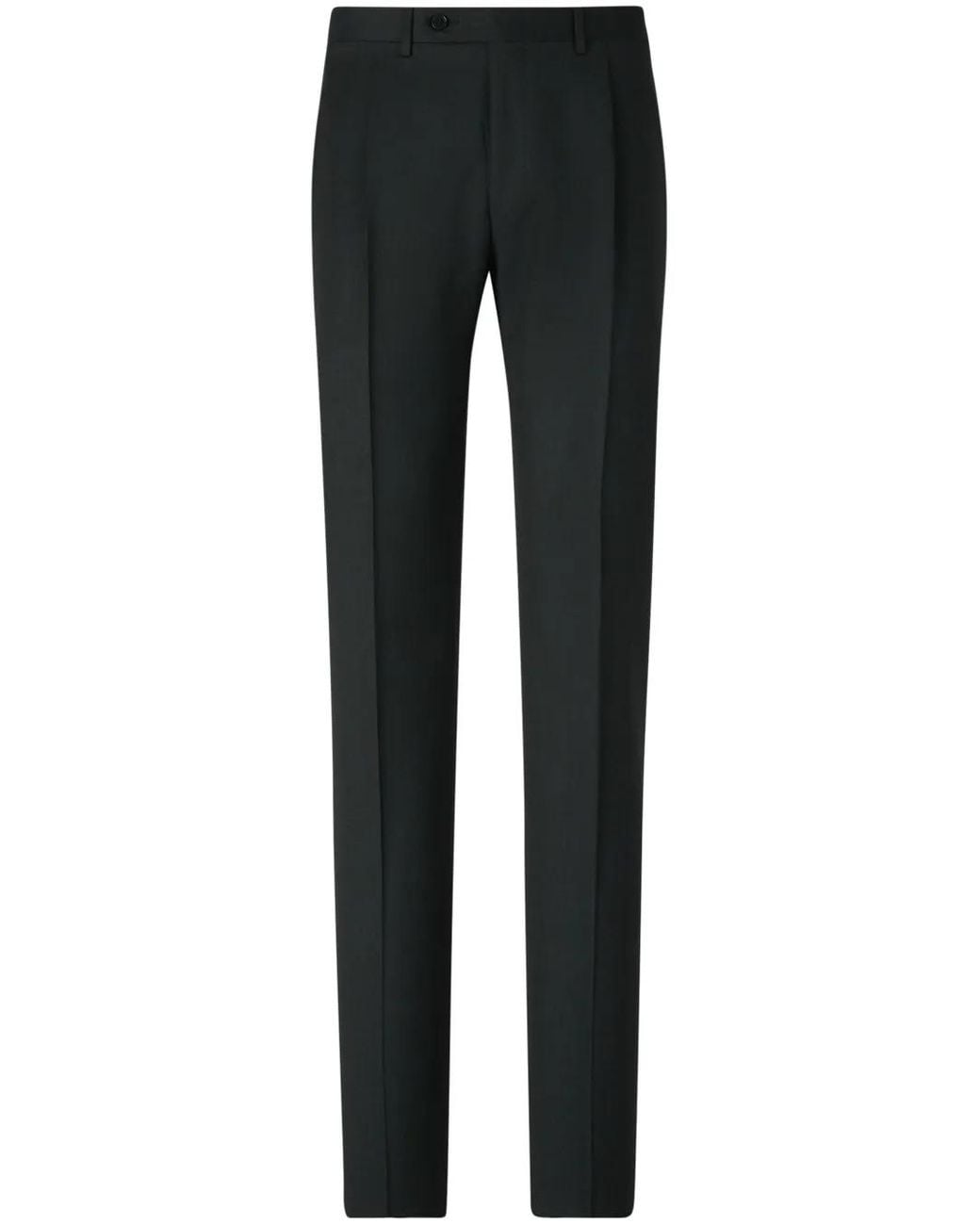 Canali Black Tailored Trousers for men