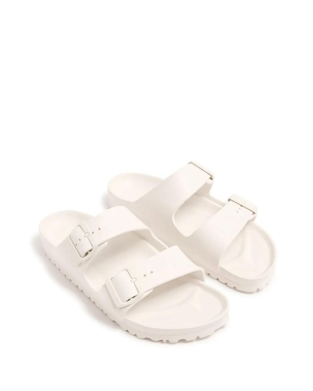 Birkenstock White Arizona Eva Sandals