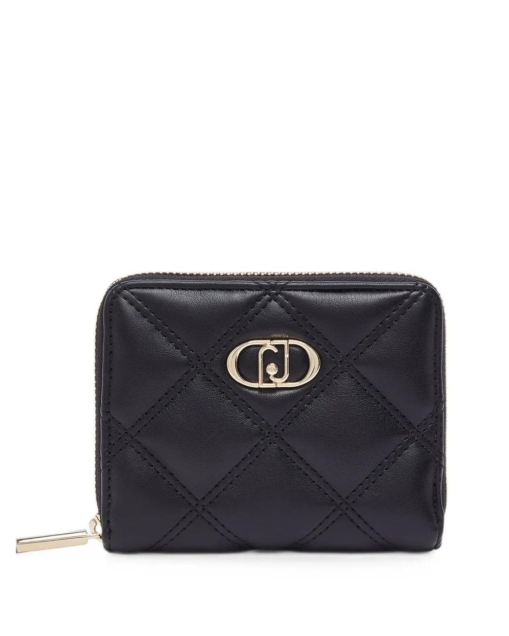 Liu Jo Black Small Quilted Wallet