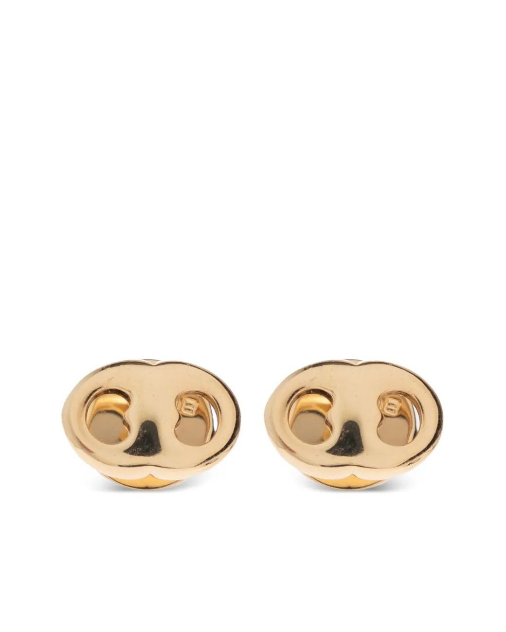 Orecchini A Bottone Gemini di Tory Burch in Metallic