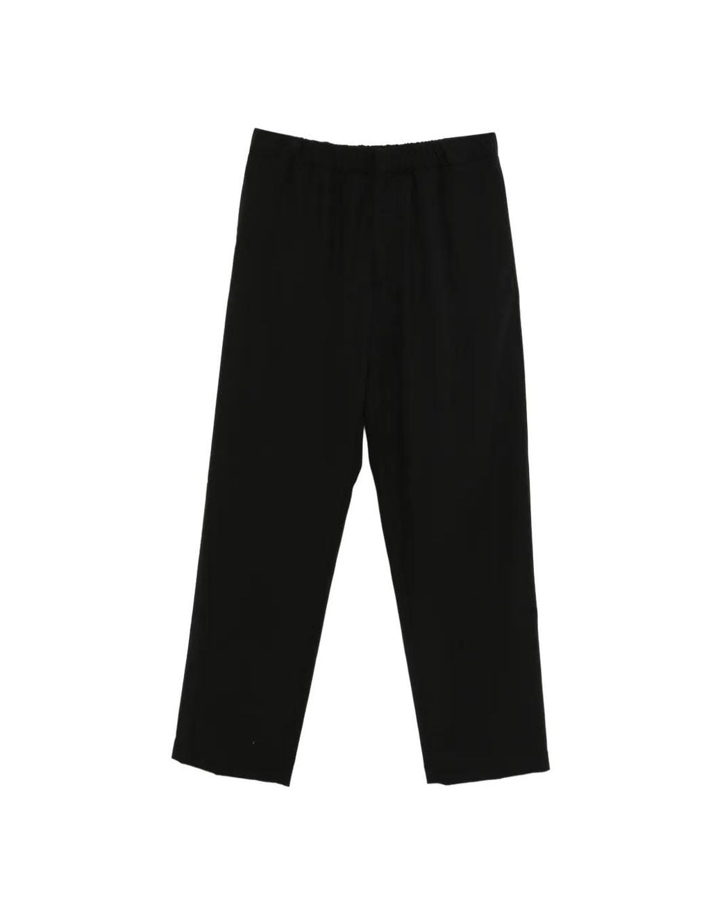 Lardini Black Elasticated Trousers for men