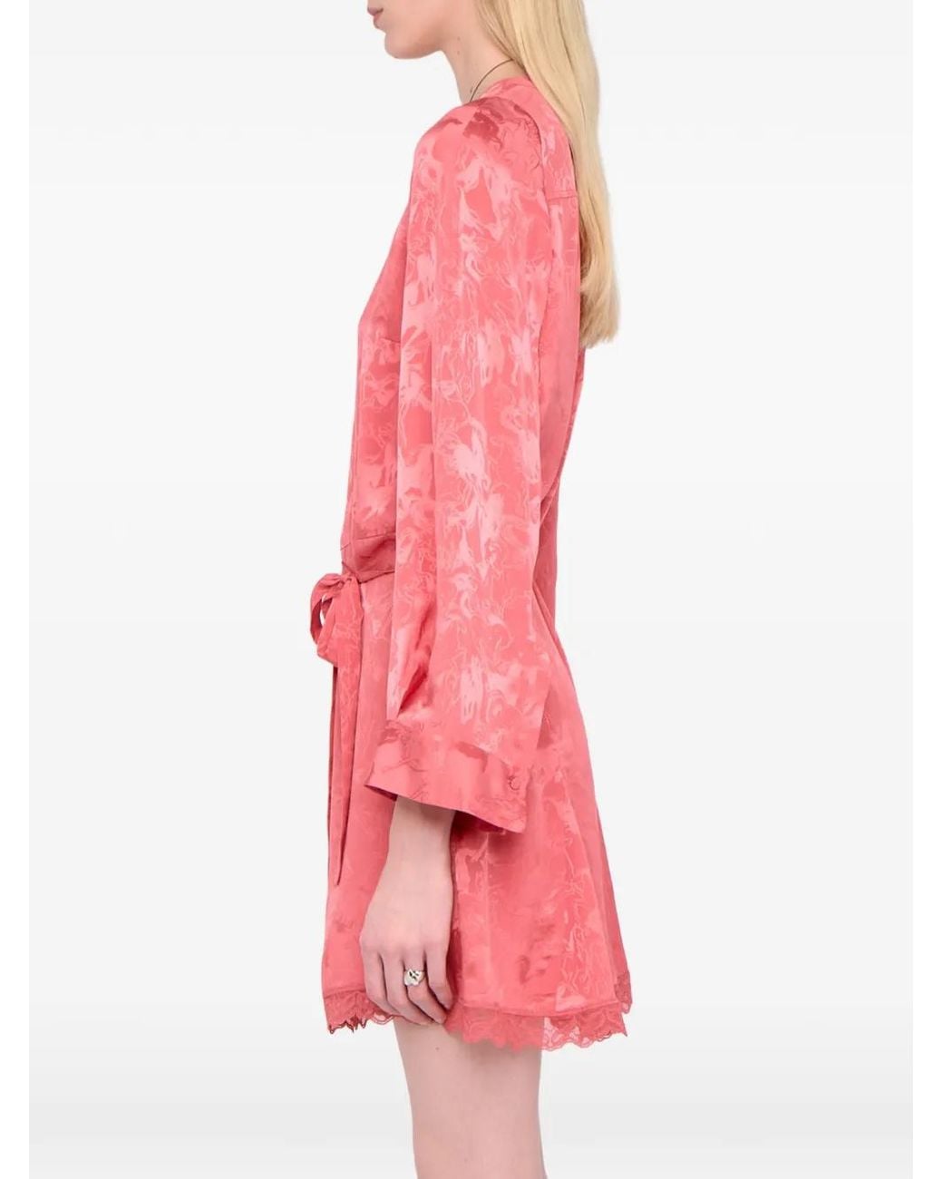Zadig & Voltaire Pink "Ramasco" Dress