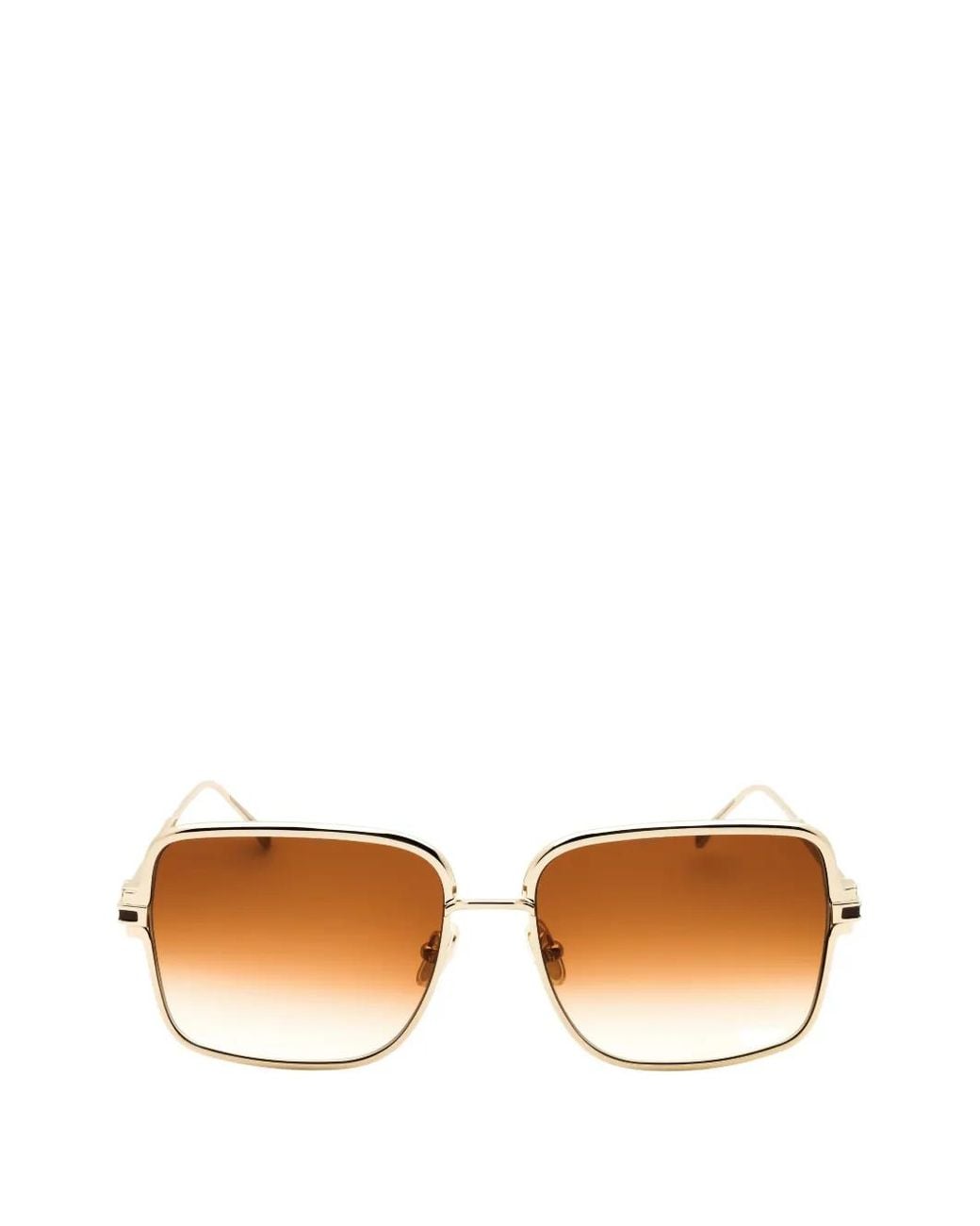 Ferragamo Eyewear White Square-Frame Sunglasses