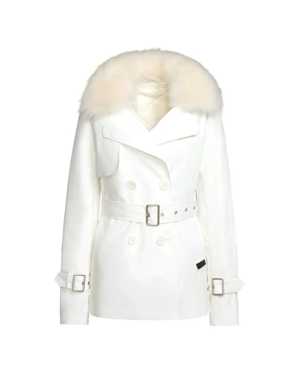 Rudsak White Belted Trench Coat
