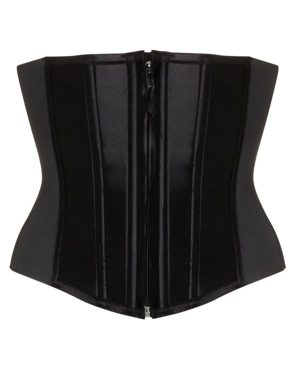 Spanx Cinched Corset Top in Black