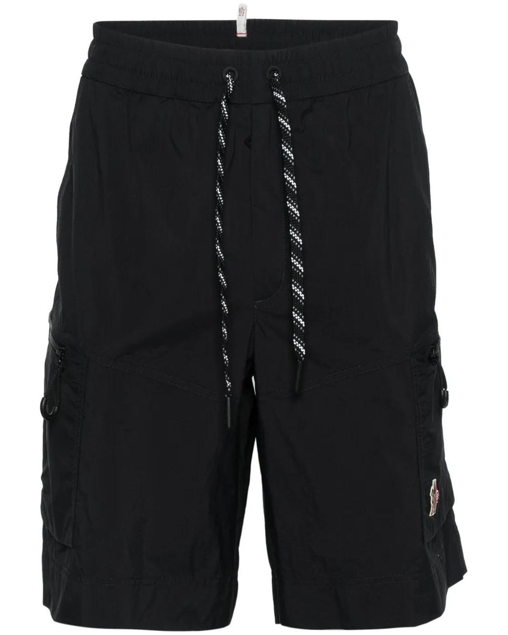 Moncler Black Casual Shorts for men