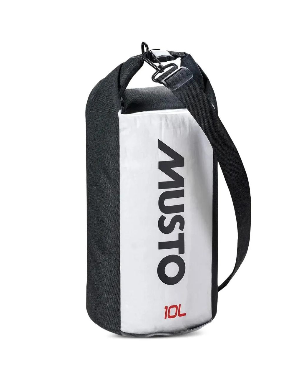 Musto White Logo-Print Buckle-Fastening Holdall