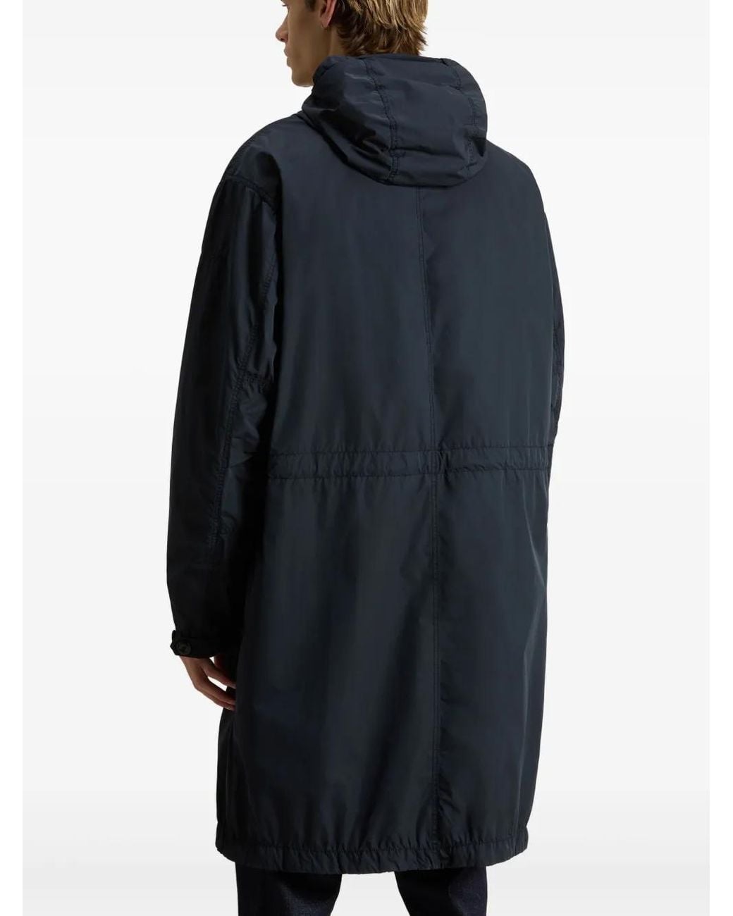 Woolrich Blue Urban Padded Coat for men