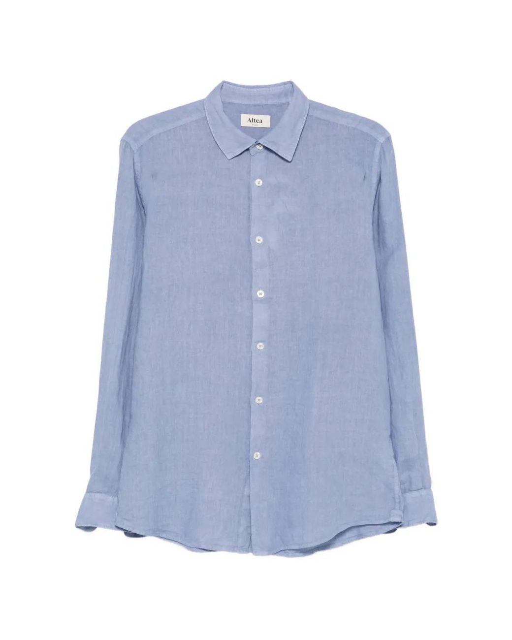 Altea Blue Long-Sleeve Shirt for men
