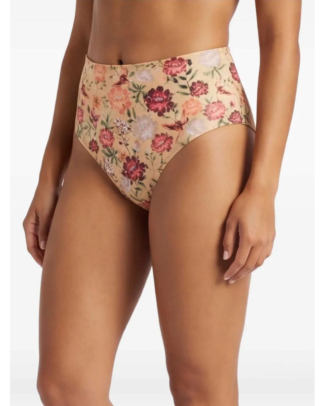 Agua Bendita Natural Paramo High-Waist Bikini Bottom
