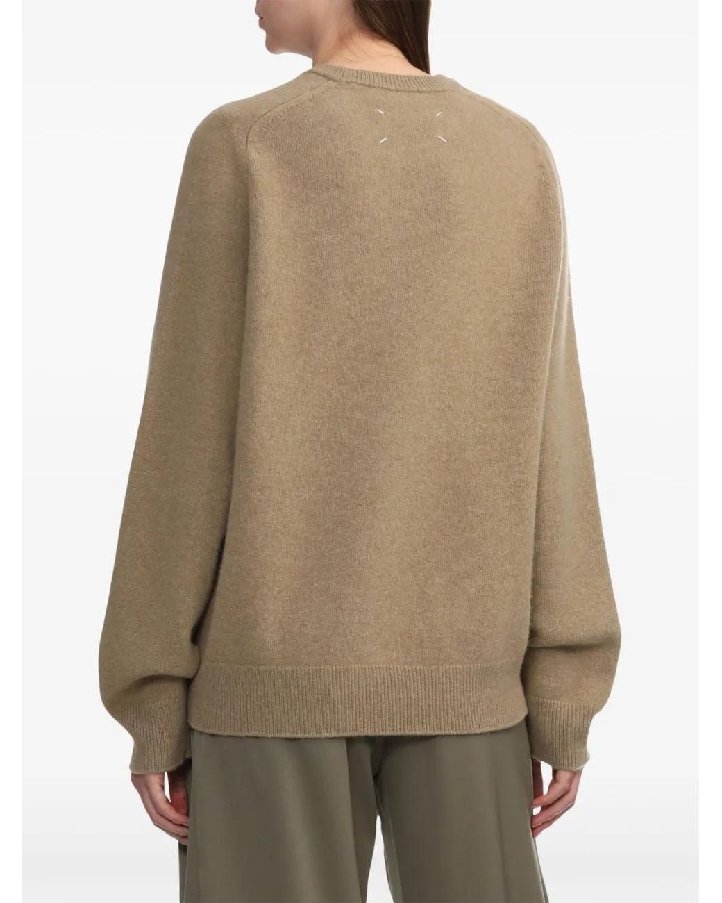 Maison Margiela Natural Wool Jumper