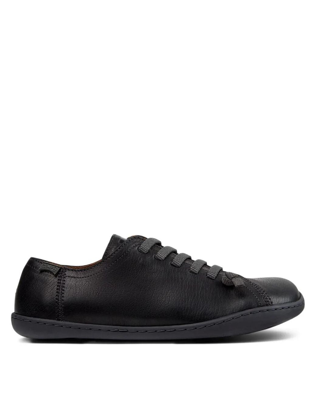 Camper Black Peu Leather Sneakers