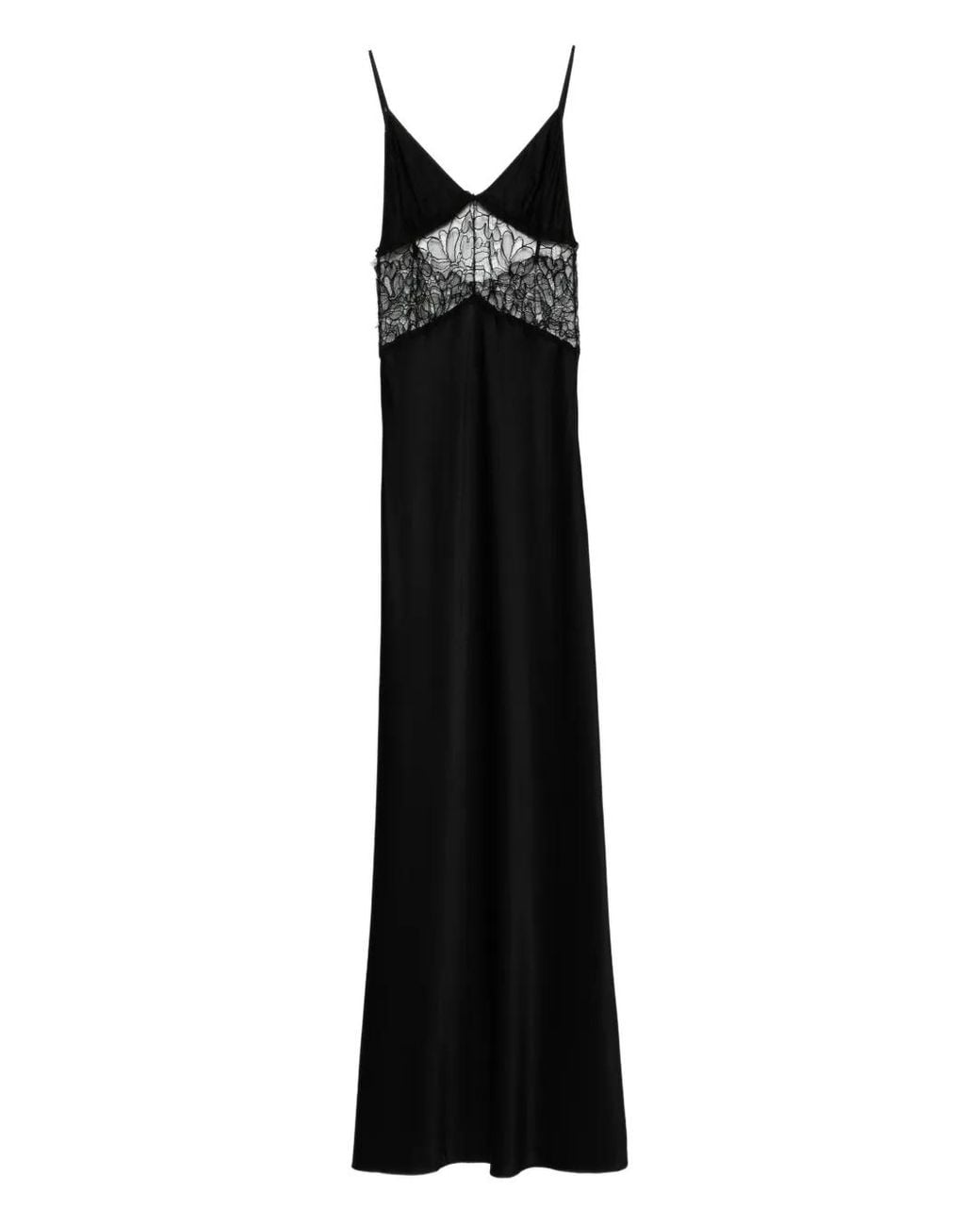 Kiki de Montparnasse Black Amelie Maxi Dress