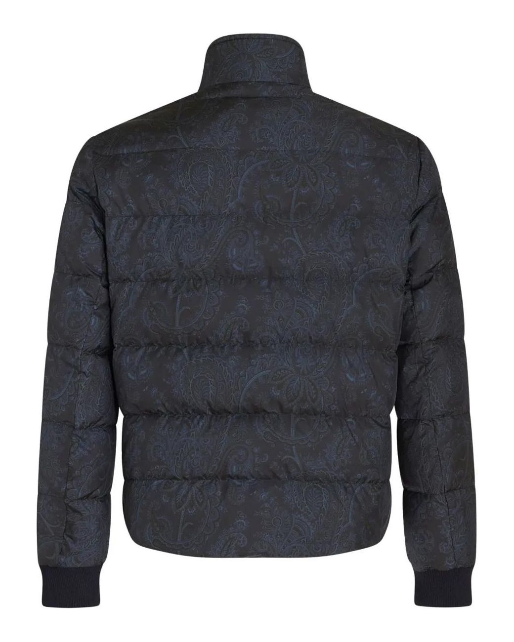 Etro Blue Down Jacket for men