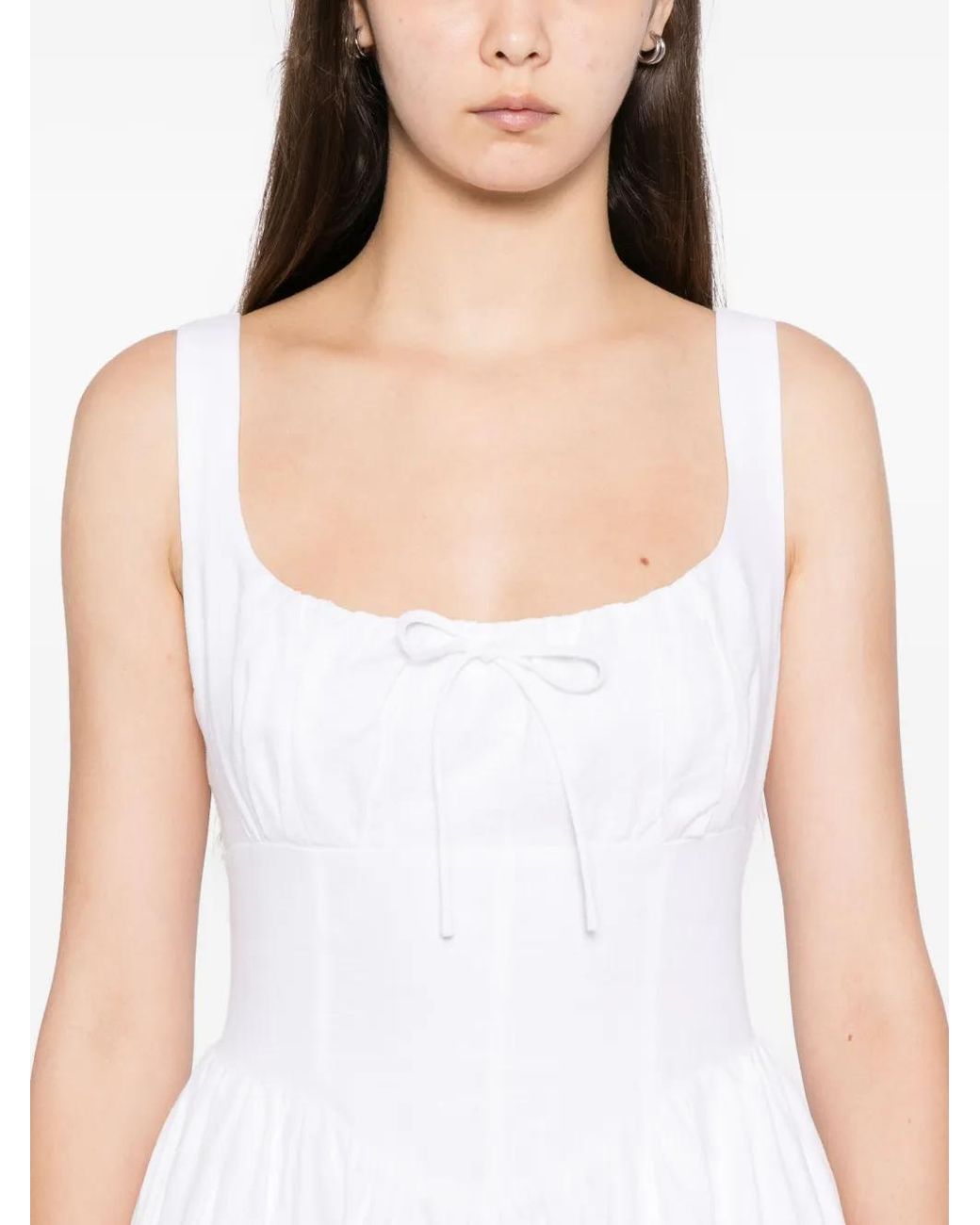 Reformation White Balia Dress