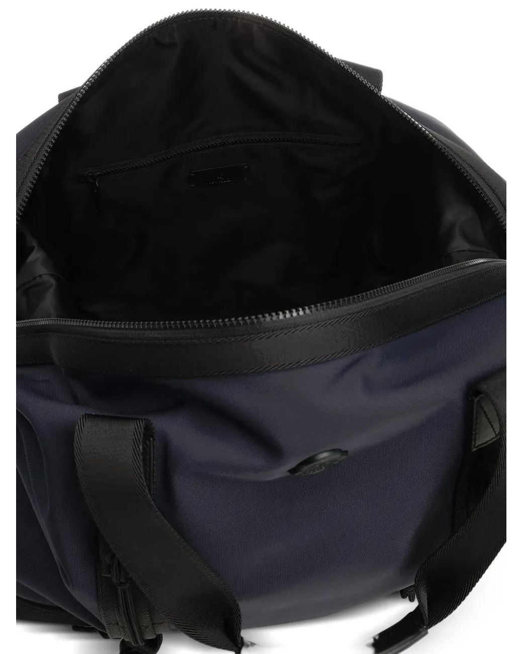 Moncler Black Tech Duffle Weekend Bag for men