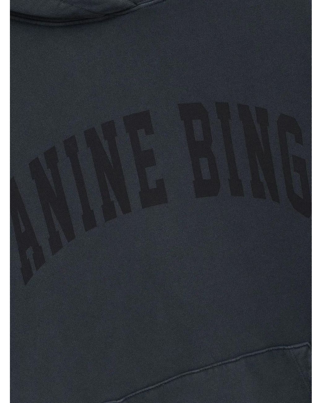 Anine Bing Blue Harvey Sweatshirt