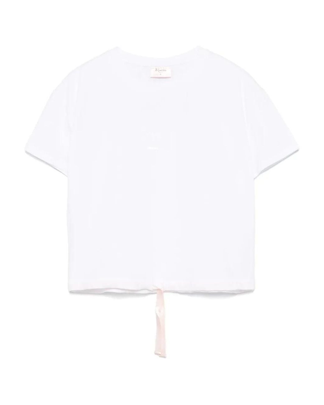 Repetto White Satin-Ribbon T-Shirt