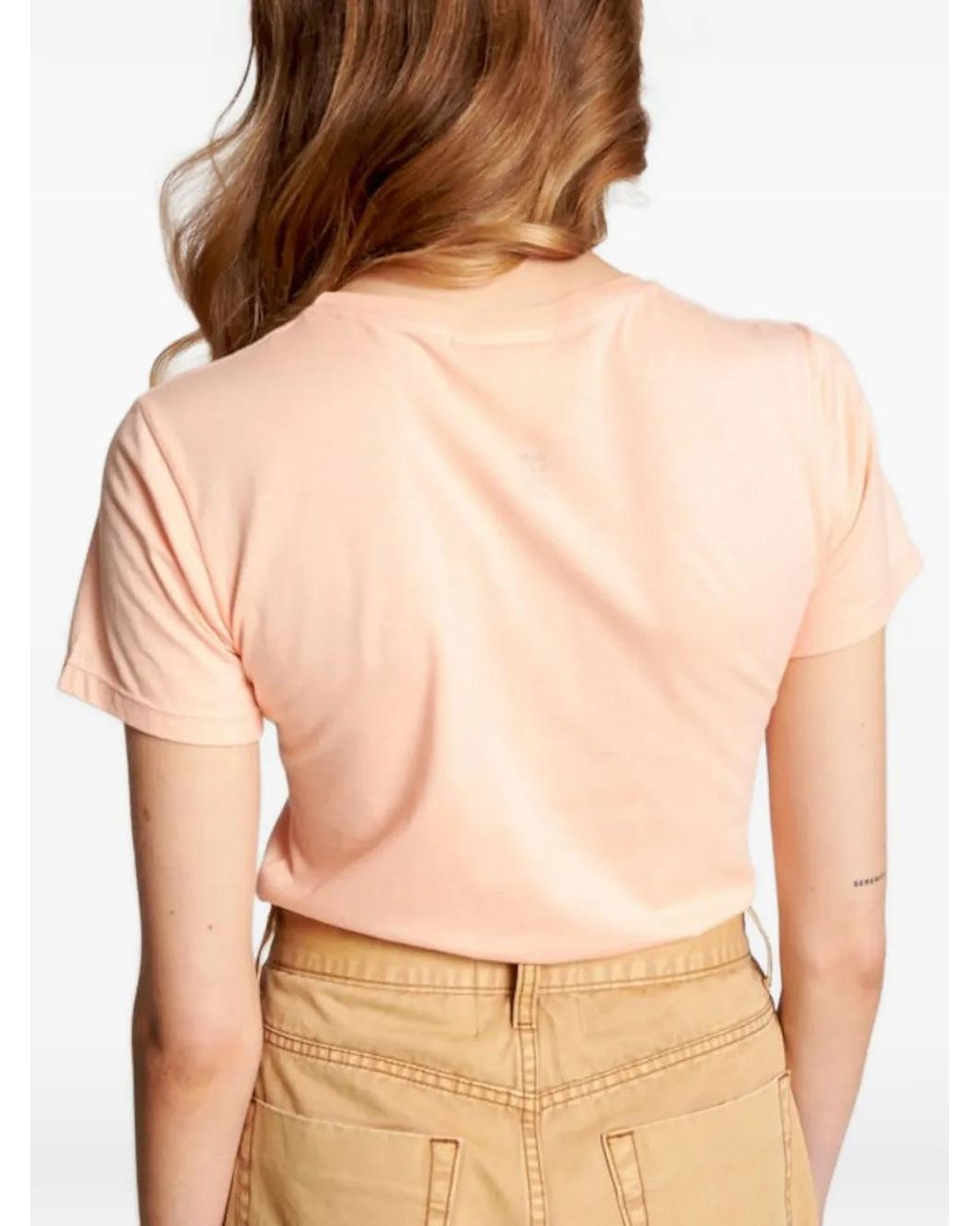 T-Shirt À Logo Imprimé One Teaspoon en coloris Natural