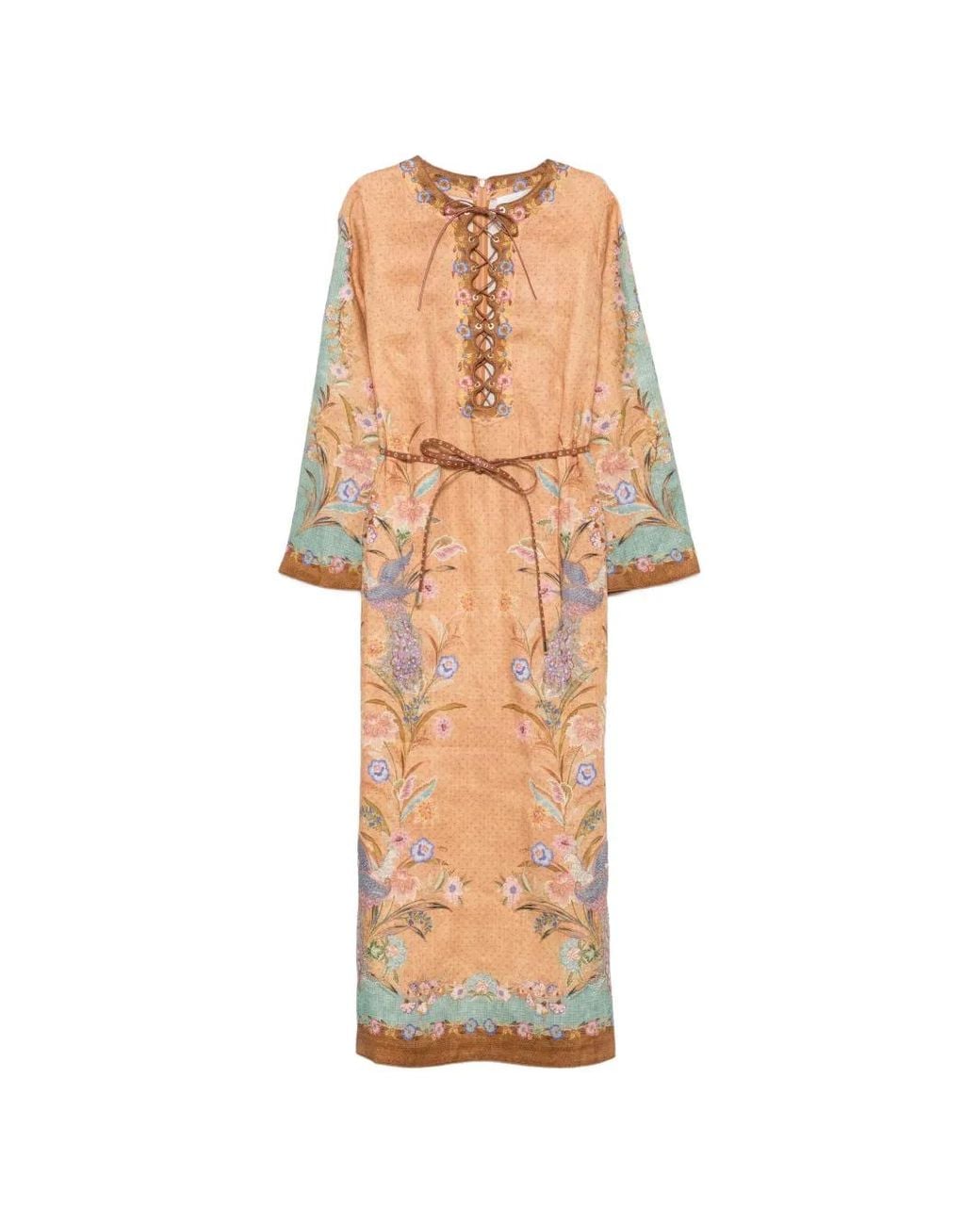 Zimmermann White Indra Tunic Midi Dress