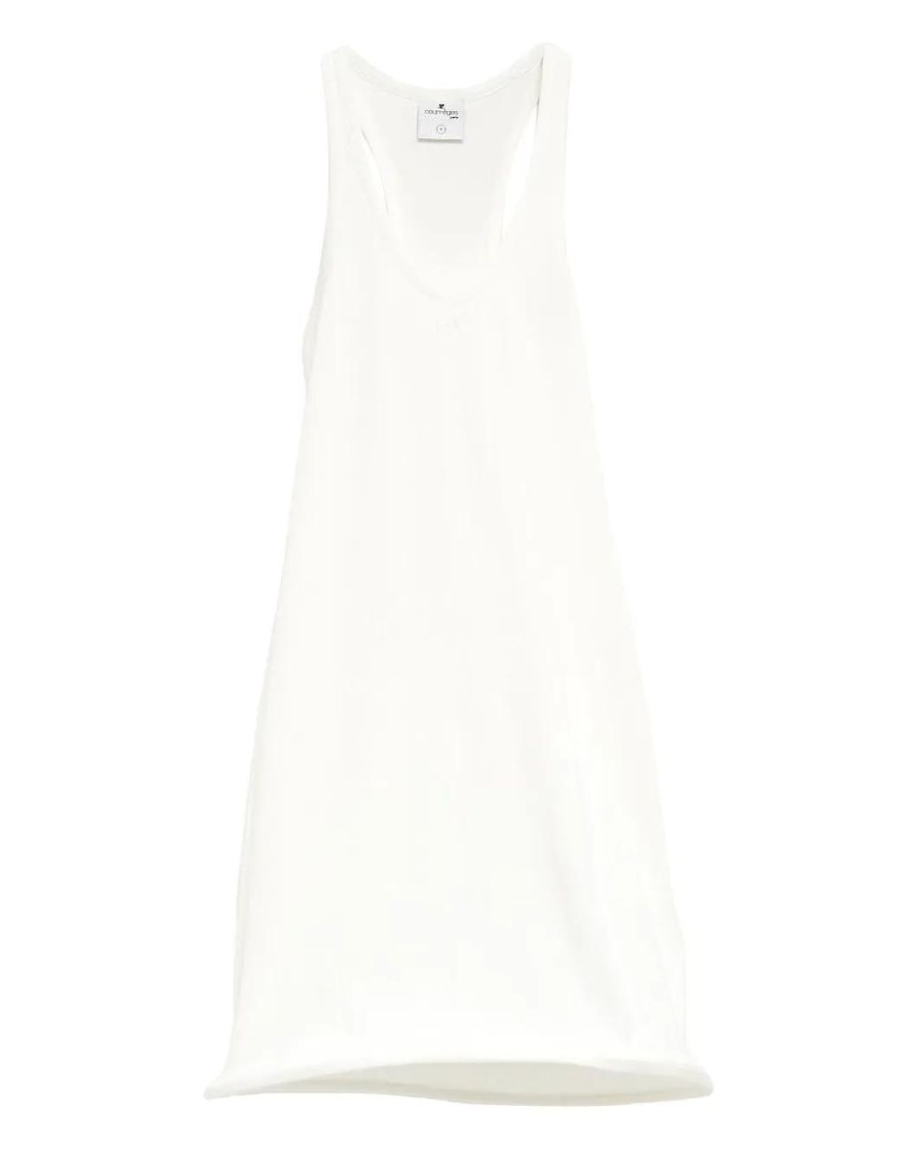 Courreges White Medusa Mini Dress