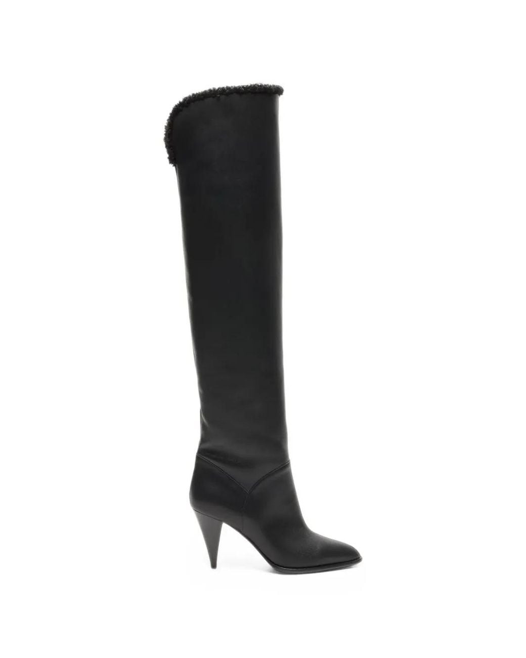 Casadei Black Venus Winnipeg Over-The-Knee Boots