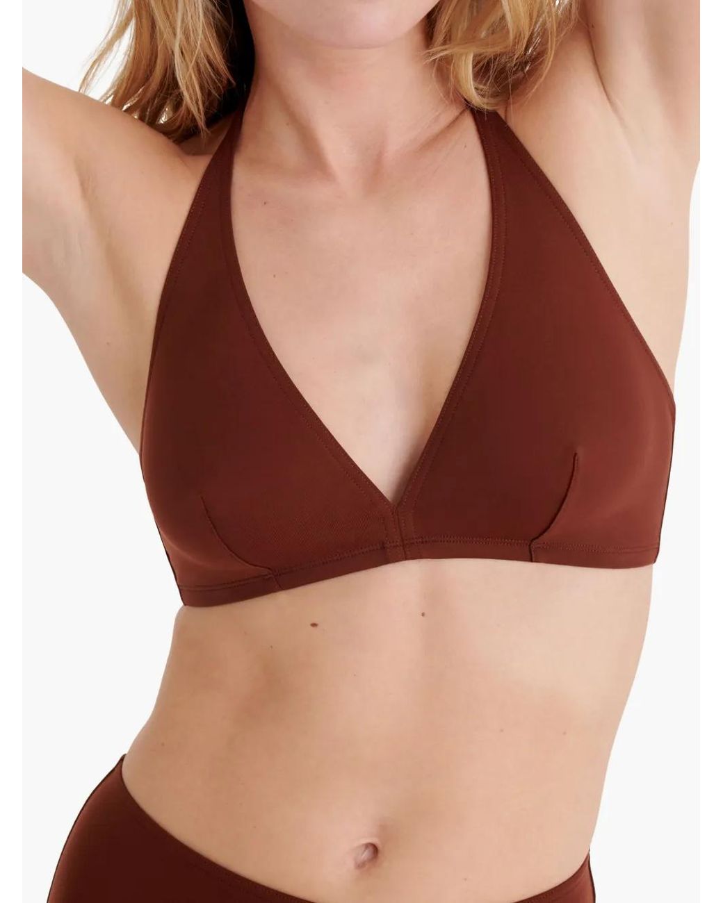 Eres Red Gang Bikini Top