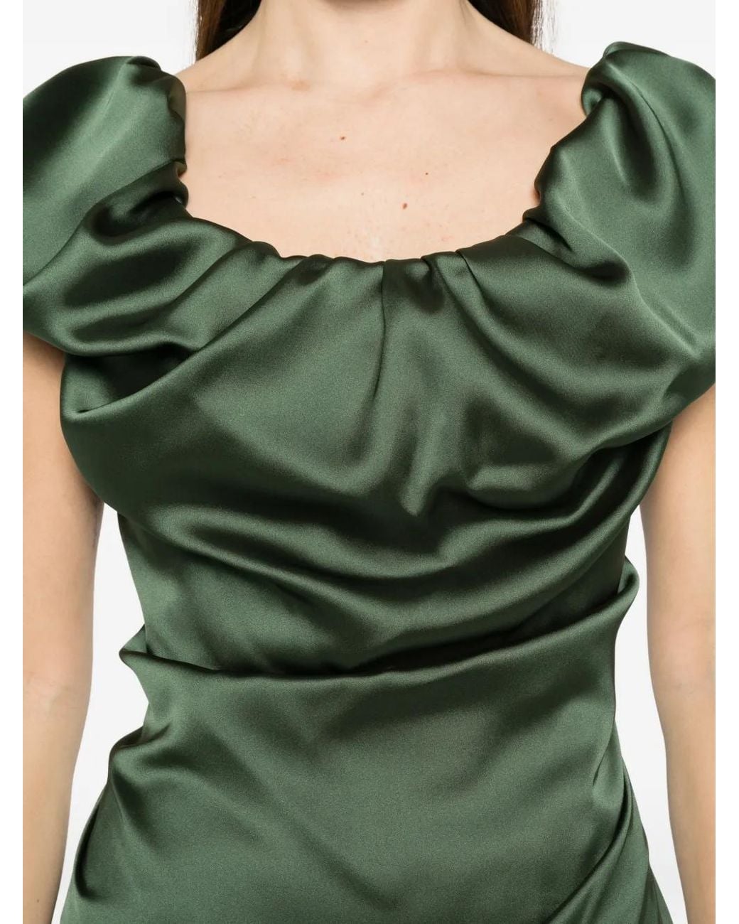 Vivienne Westwood Green Ginnie Amber Dress