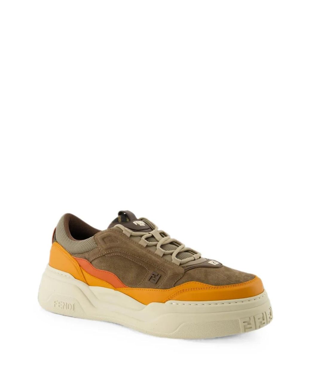 Fendi Brown Sneakers for men