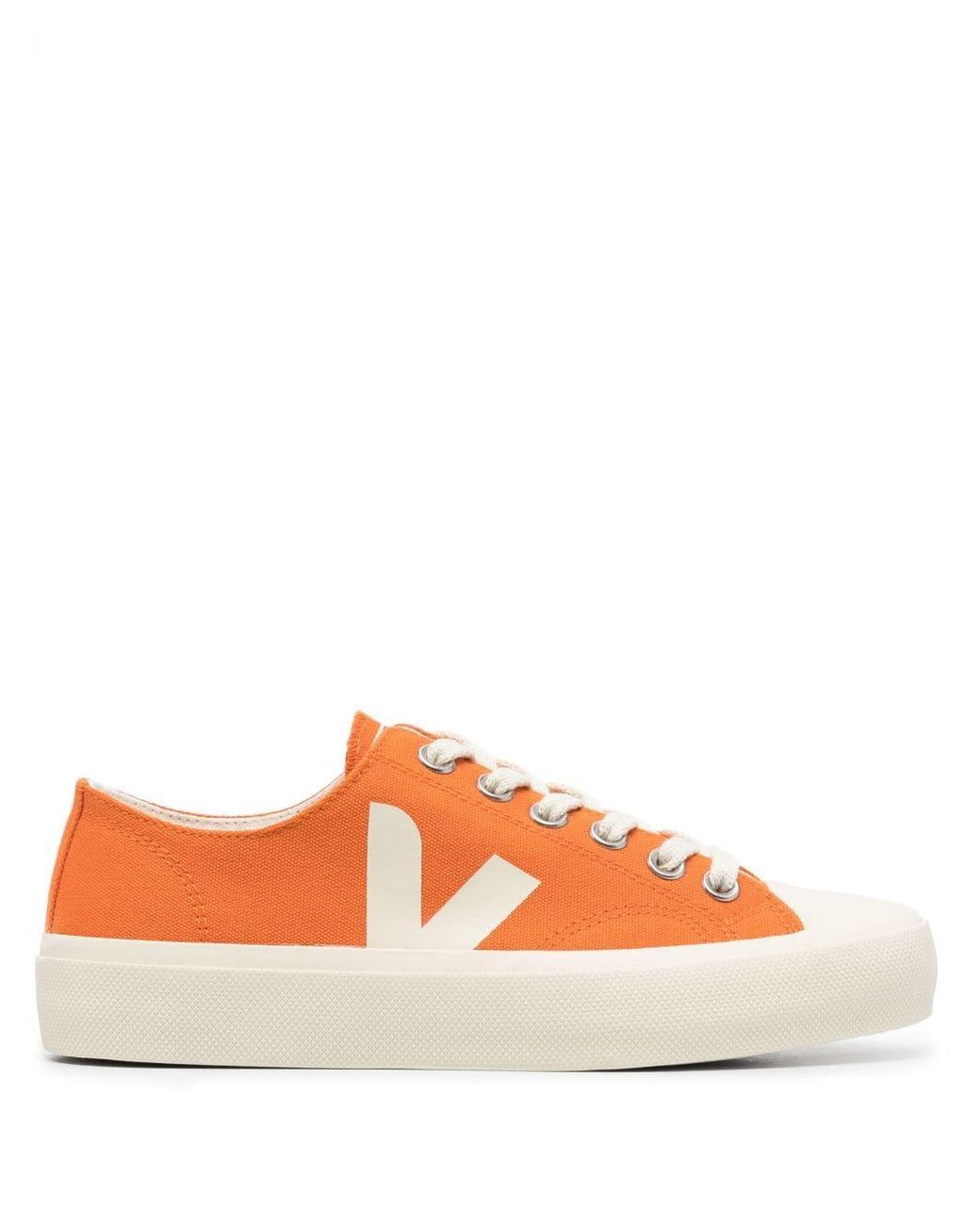 Veja Wata Li Lace-up Sneakers in Orange | Lyst