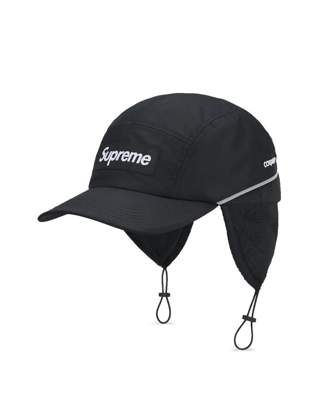 Supreme Blue Earflap Cap for men