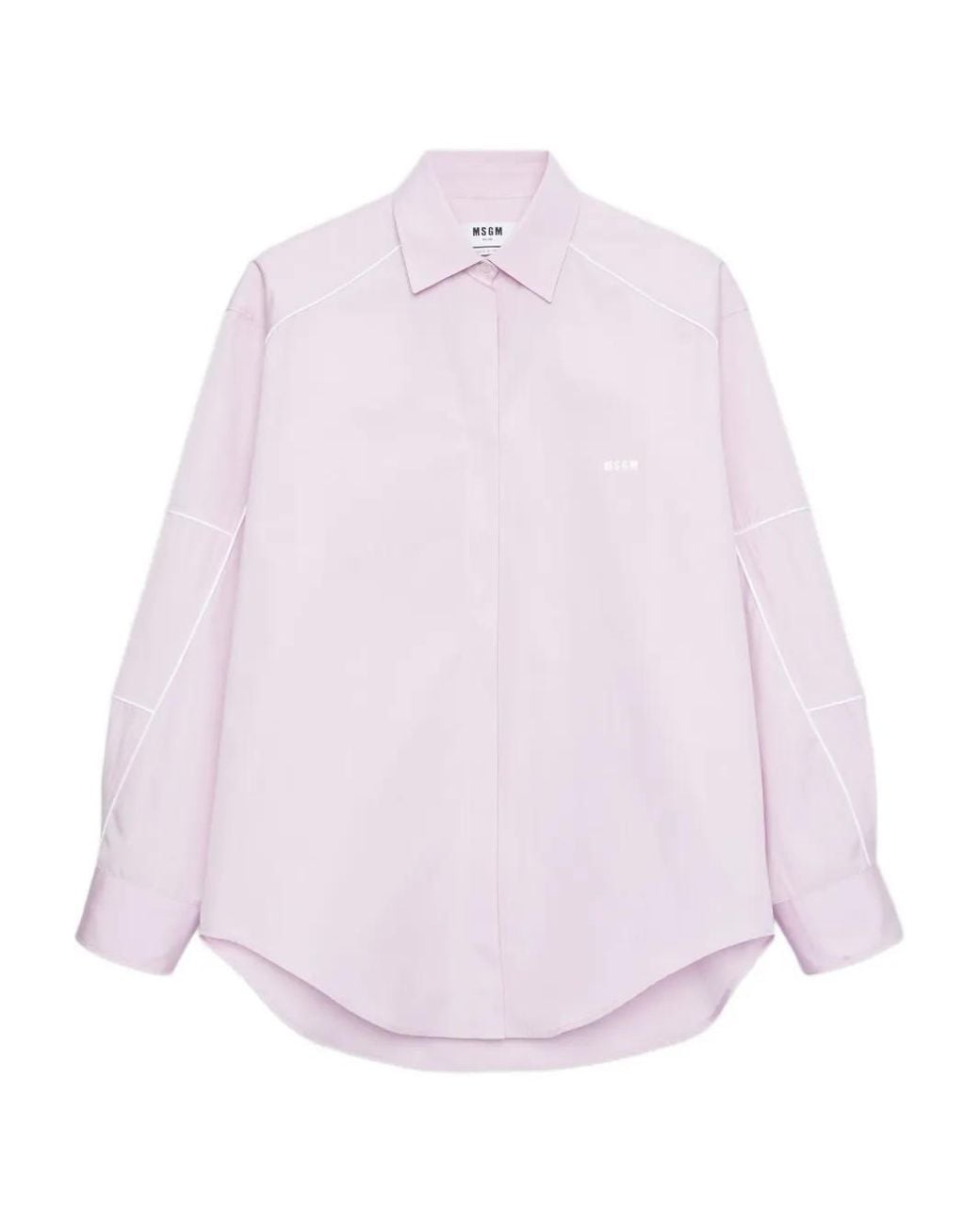 Camisa De Manga Larga MSGM de color Pink