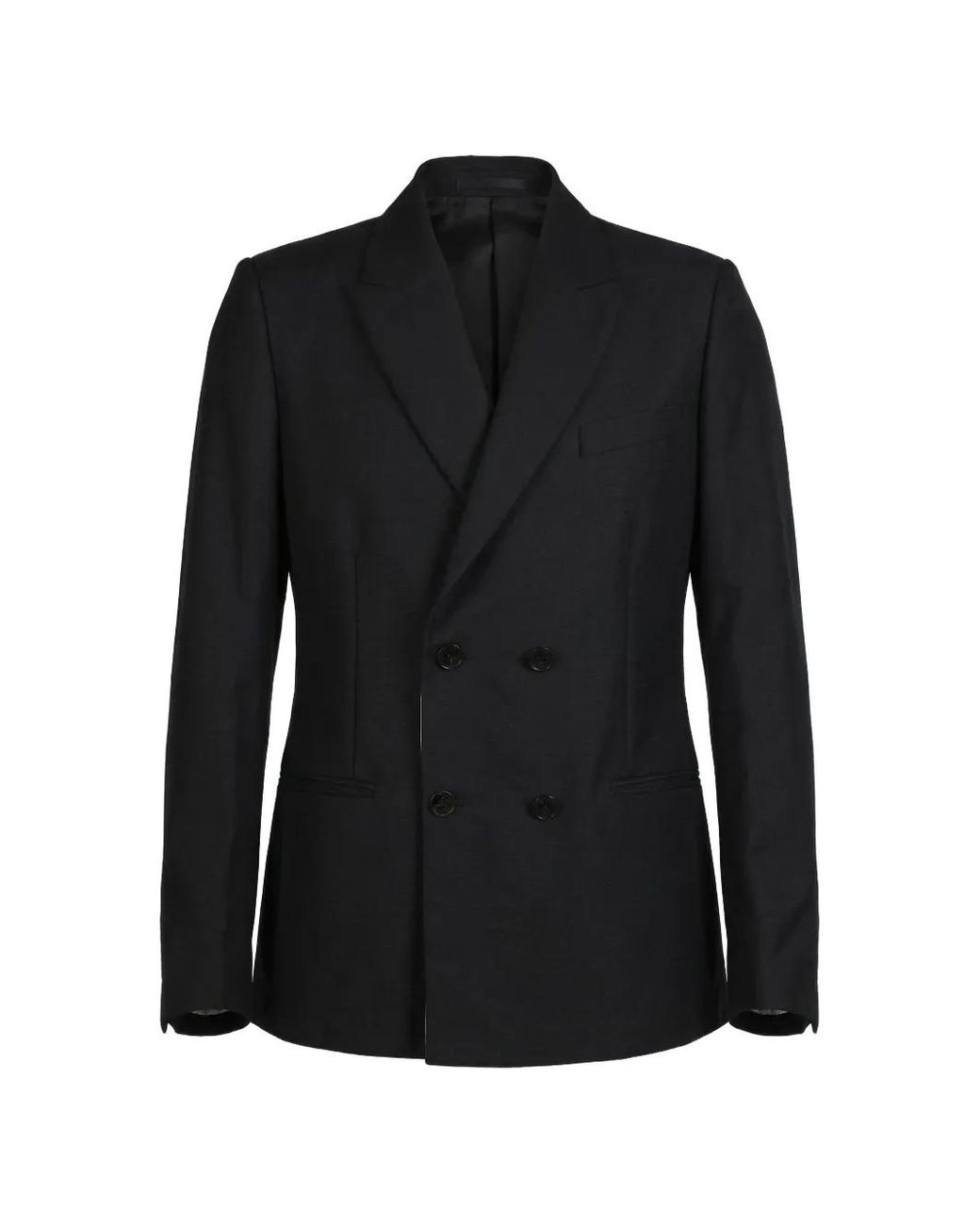 Valentino Garavani Black Double-Breasted Jacket for men