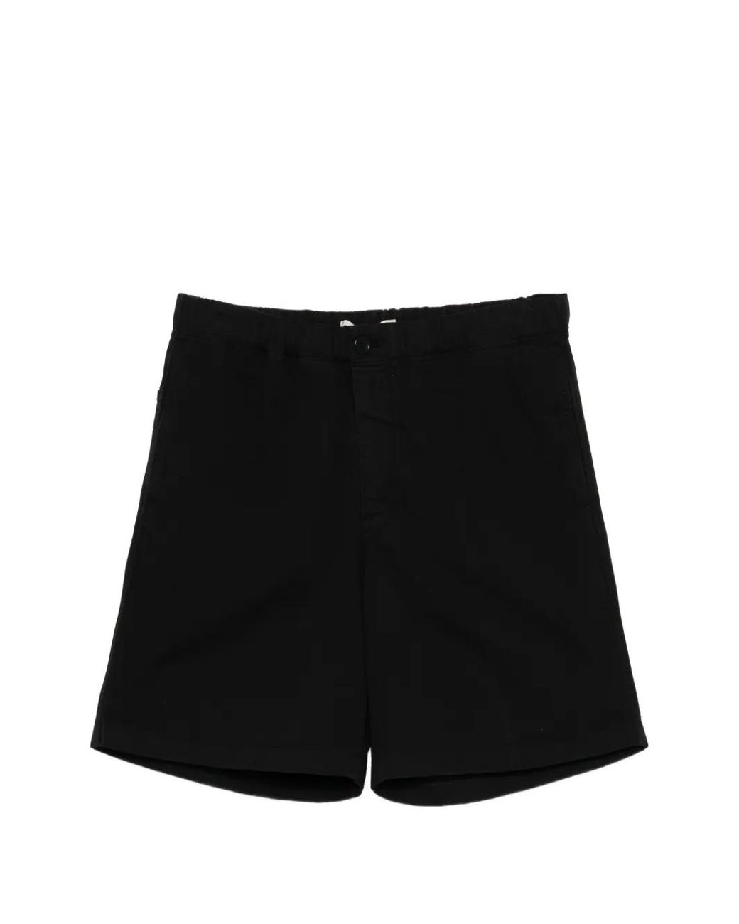 Norse Projects Black Elasticated-Waist Shorts for men