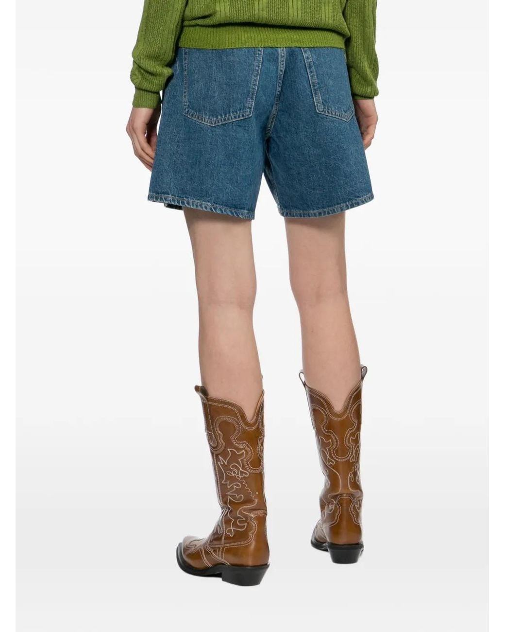 Rag & Bone Blue Kaia Shorts