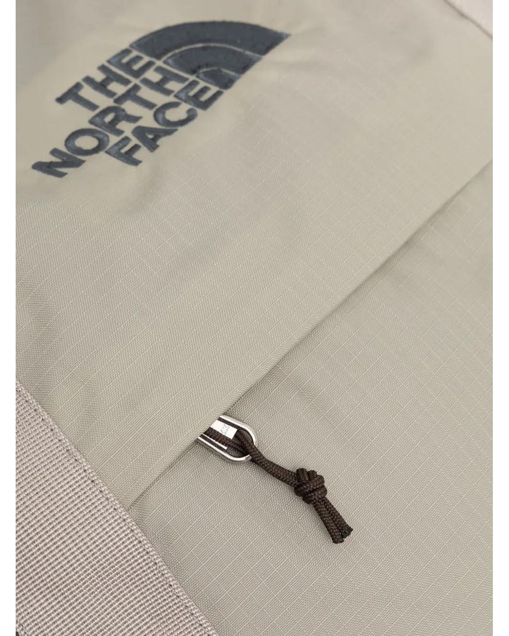 The North Face Gray Logo-Embroidered Tote Bag