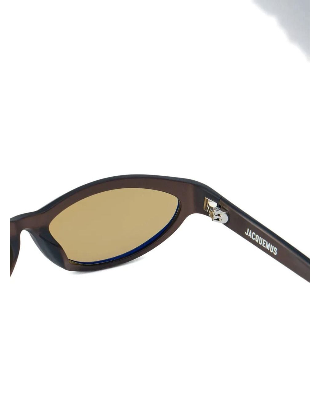 Jacquemus Green Curvo Oval-Frame Sunglasses