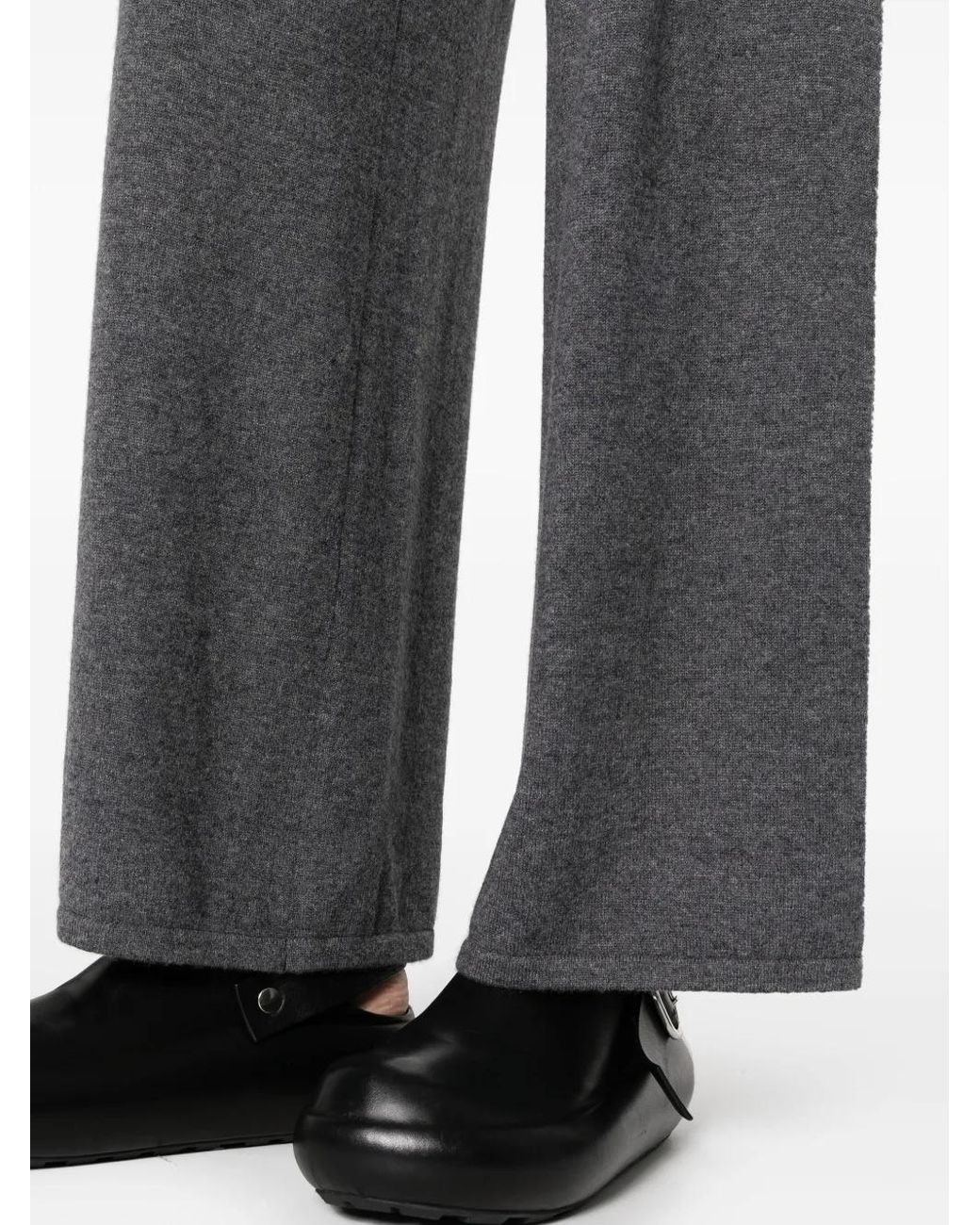 Lisa Yang Gray Sofi Drawstring Track Pants