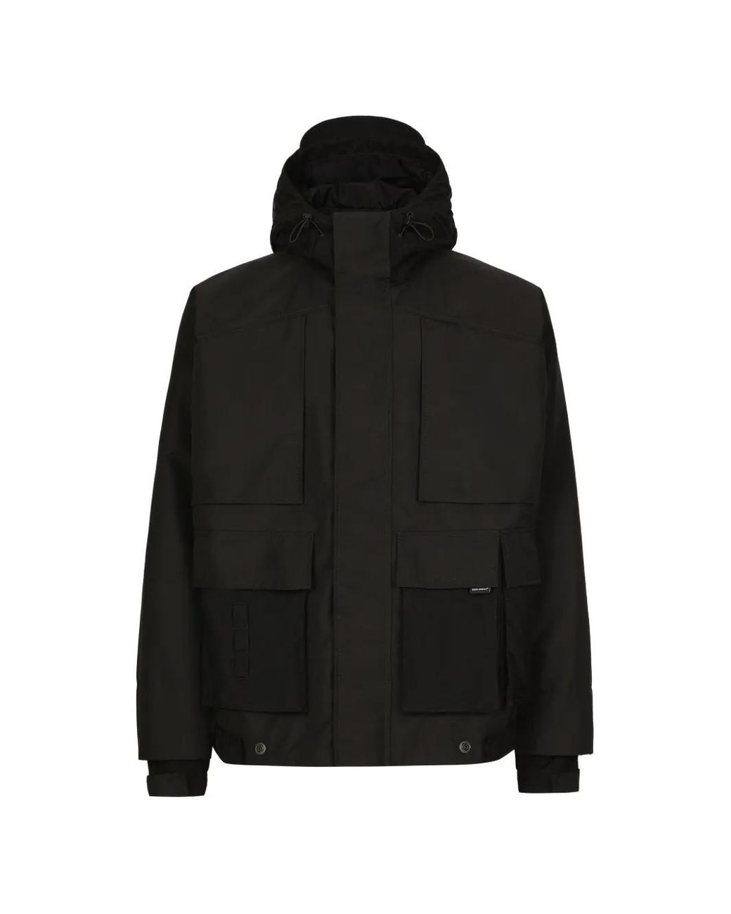 Dolce & Gabbana Black Padded Jacket for men