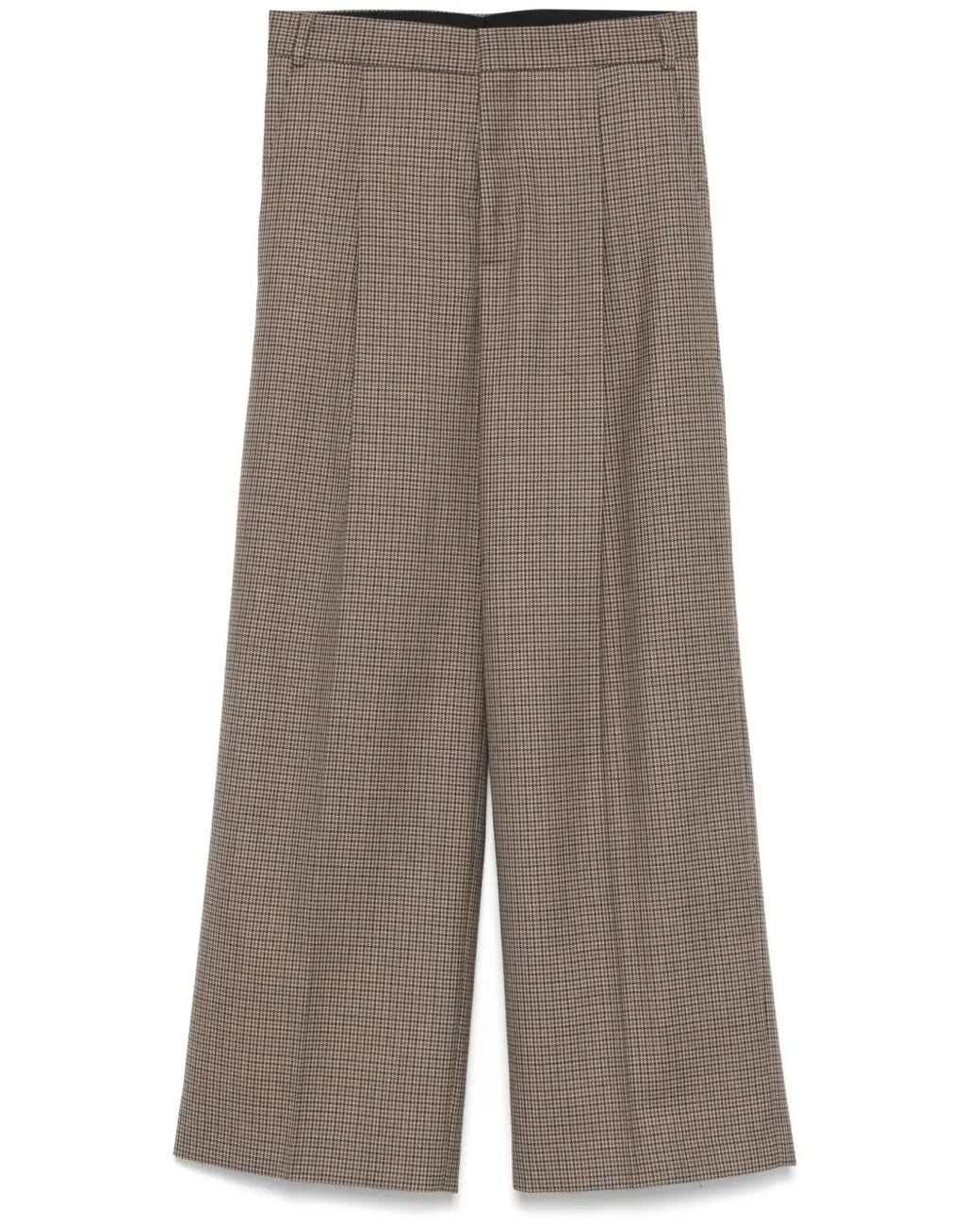 Walter Van Beirendonck Gray Star Trousers for men
