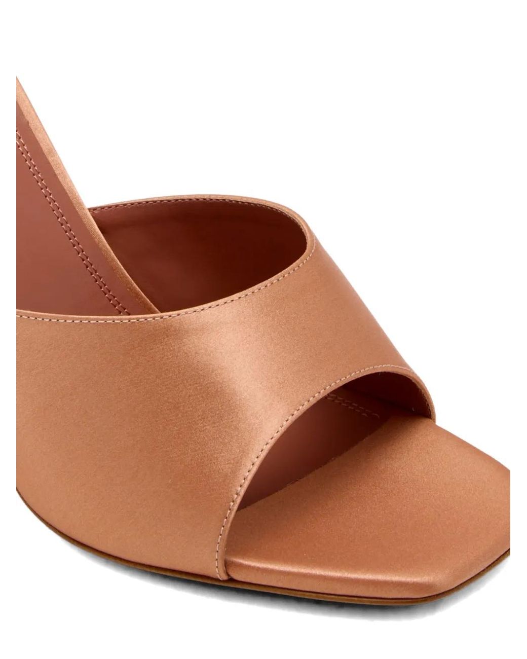 AMINA MUADDI Natural 95Mm Lupita Mules