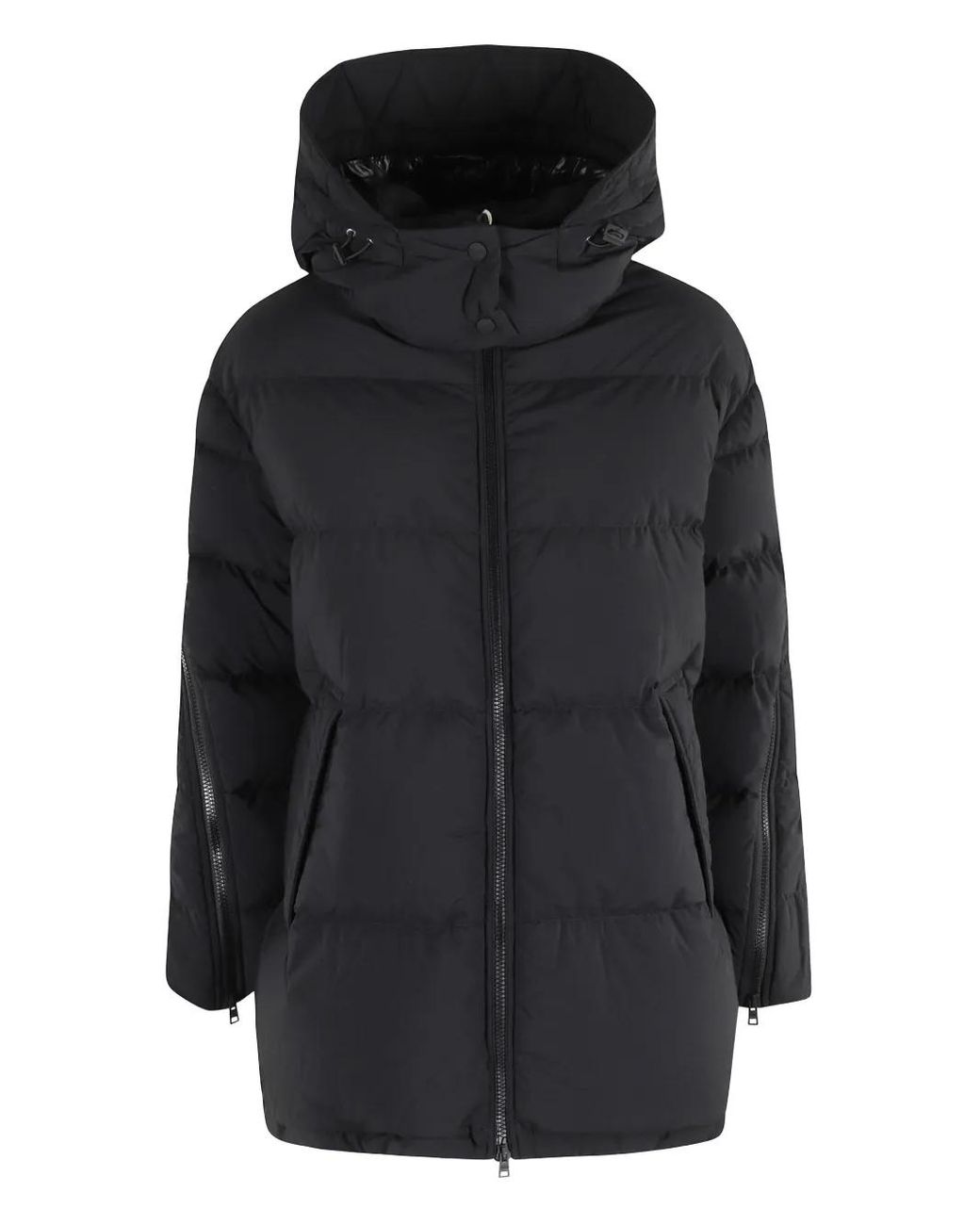 Doudoune À Capuche Herno en coloris Black