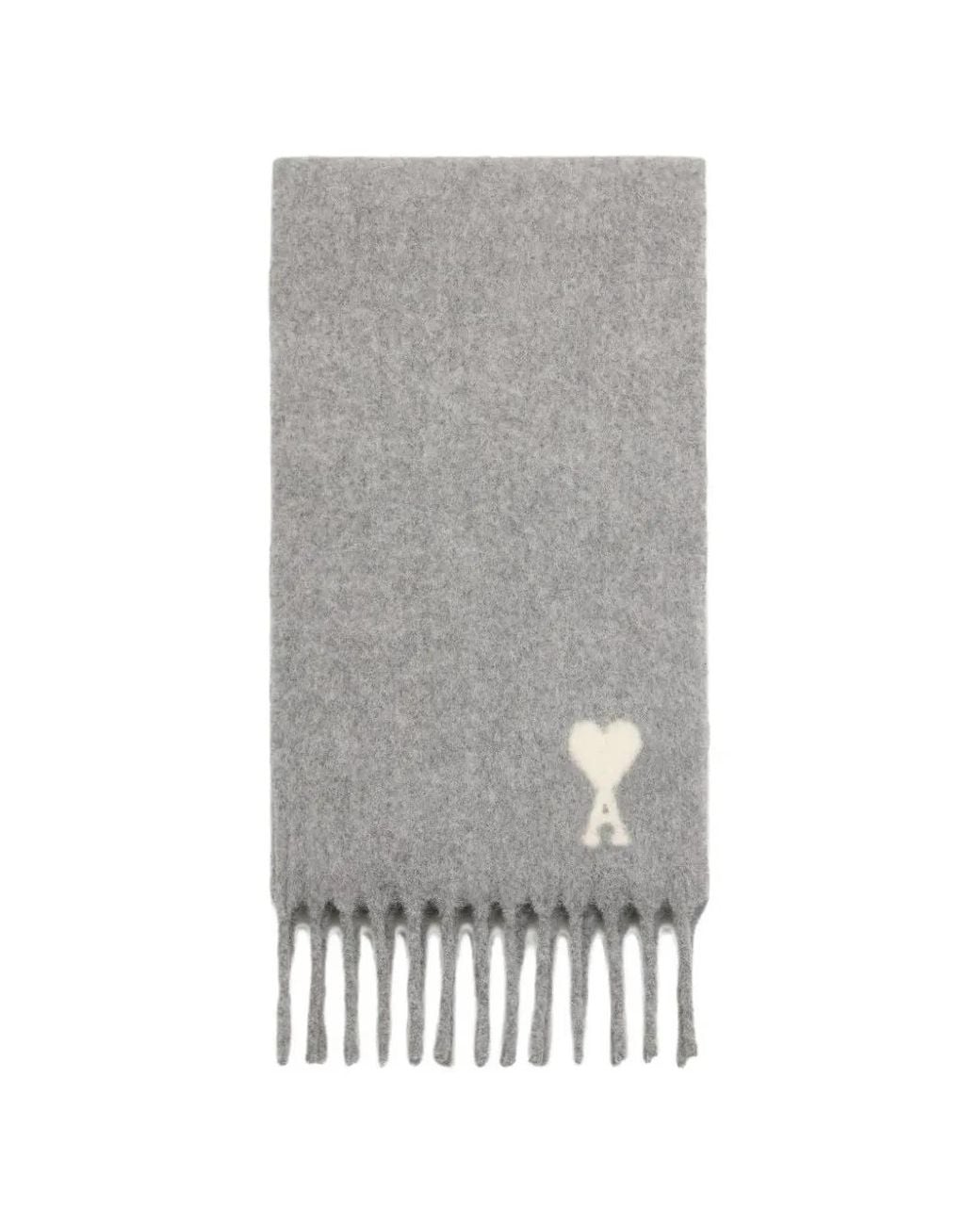 Sciarpa Ami De Coeur di AMI in Gray