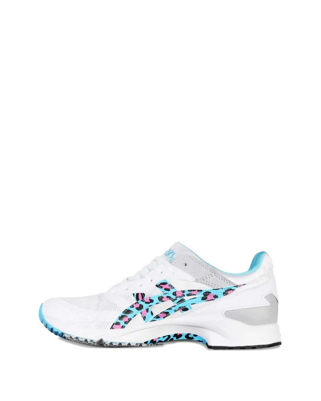 Comme des Garçons White Leopard Print Sneakers for men