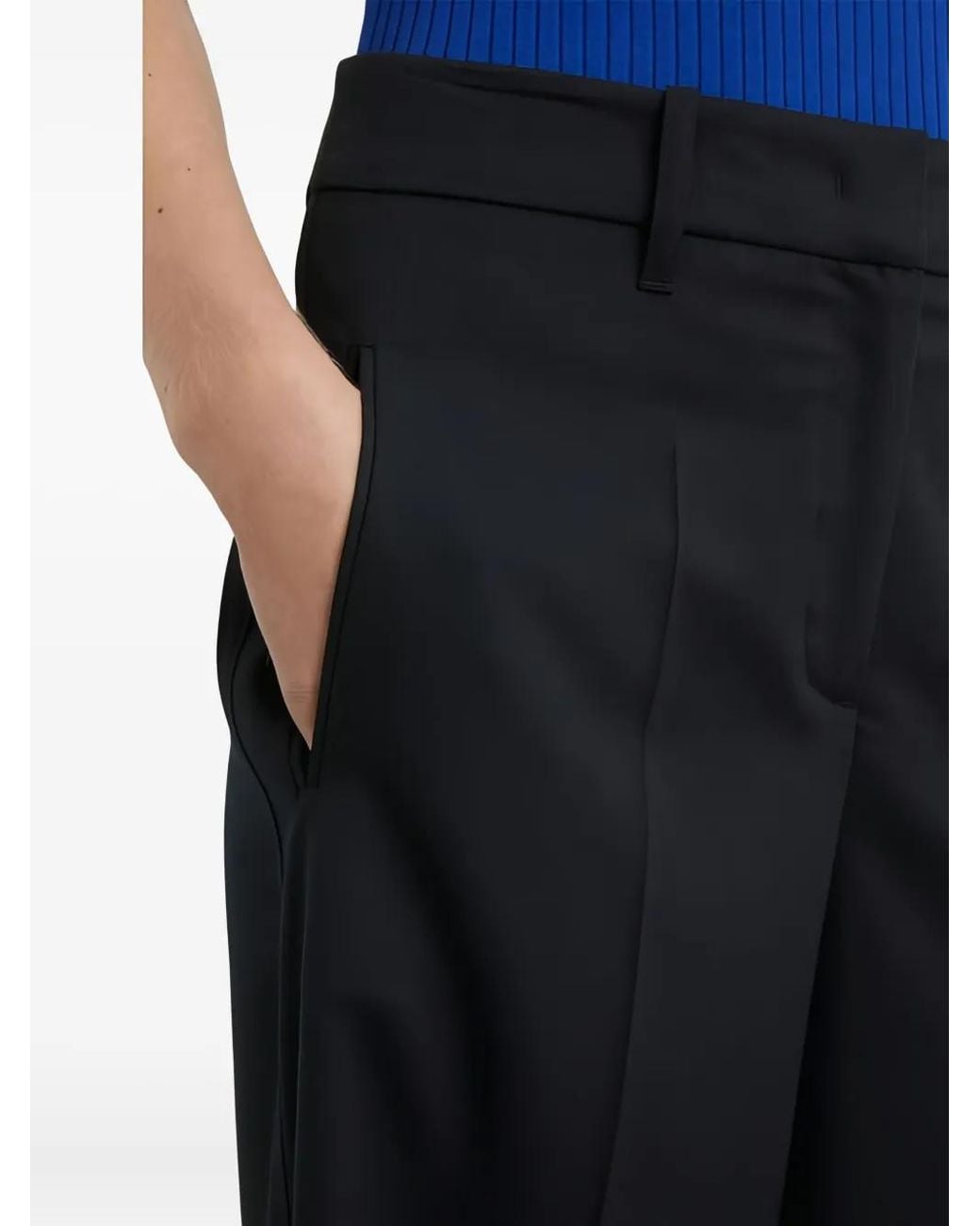 Marc O' Polo Blue Tailored Trousers