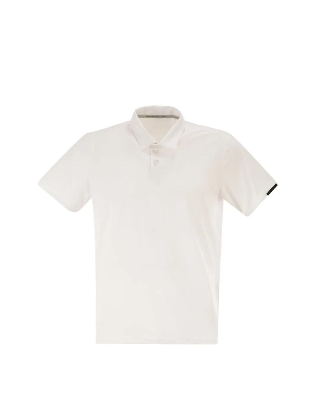 Rrd White Logo Polo Shirt for men