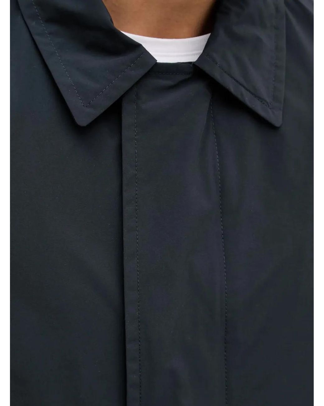 Marc O' Polo Blue Veste À Fermeture Dissimulée for men