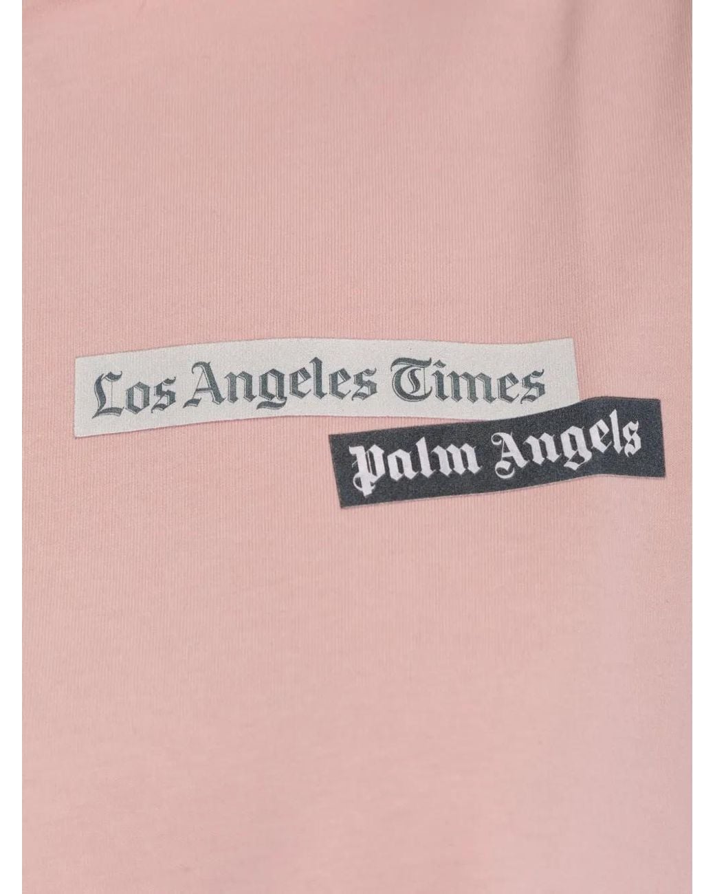 Palm Angels Pink Paxlatimesgraphic Loose Tee